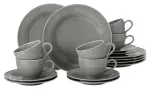 Portselanist kohvikomplekt SELECT Beat Color Glaze 6-le inimesele, valge