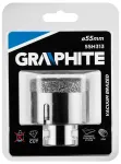 Graphite 55H313 19-osaline HSS-R keerupuurikute komplekt karbiga, 1-10 mm, DIN 338, must oksiid