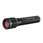 Ledlenser P6R Must k&auml;eshoitav taskulamp LED