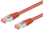Wentronic CAT 6-150 LC SSTP PIMF 1,5m punane RJ-45 - RJ-45 isane/isane kullatud kontaktidega Gigabit Ethernet paigalduskaabel 95571
