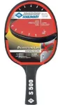 DONIC SCHILDKR&Ouml;T Protection Line S500 &otilde;ppimiseks m&otilde;eldud lauatennisereket, must/punane, Jade sile kumm 713055
