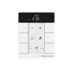 Busch-Jaeger ruumitemperatuuri kontroller 6-kordne, mati valge SBR-F-6.0.11-884 2CKA006220A0894