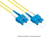GoodConnections LW-930LS OS2 &uuml;hemoodiline Duplex valguskaabli &uuml;henduskaabel, LC/SC, 9/125, 30 m