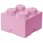 Hoiustustellis LEGO Room Copenhagen 4, roosa &mdash; LEGO hoiustustellis 40031738, virnastatav konteiner m&auml;nguasjadele ja tekstiilidele