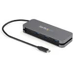 StarTech.com 4-pordiline USB-C-jaotur &ndash; 3x USB-A / 1x USB-C &ndash; 5 Gbps USB 3.0 USB-C jaotur (3.2/3.1 Gen 1) &ndash; siiniga toidetav &ndash; kaasaskantav USB-C&ndash;USB-A-adapteri jaotur &ndash; 28,5 cm (11,2 tolli) kaabel koos kaablihaldusega