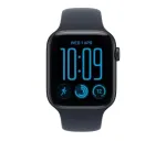 Apple Watch SE 3 GPS 40 mm Midnight alumiiniumkorpus sinise spordirihmaga, S/M