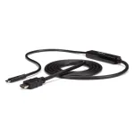 StarTech.com 6 ft (2 m) USB-C&ndash;HDMI-kaabel &ndash; 4K 30 Hz USB USB-C&ndash;HDMI-videokuva muundur &ndash; USB-C DP Alt Mode HDMI-kuvari adapterjuhe &ndash; Thunderboltiga &uuml;hilduv