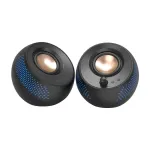 CREATIVE Pebble X 2.0 USB-C arvutik&otilde;larid reguleeritava RGB-valgustuse, Bluetooth 5.3 ja USB-heliga, v&otilde;imsus kuni 15 W RMS, PC-le ja Macile