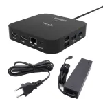i-tec USB-C Dual HDMI adapter C31DUALHDMIDPD100 &ndash; kaks HDMI 4K@60Hz, USB-C Power Delivery 100 W