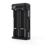 Akulaadija XTAR SC2 Li-ioon 18650 USB-C 2 pesa, USB-C toide, LED-indikaatorid, must