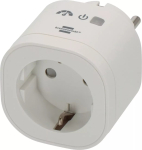 Brennenstuhl Connect WiFi nutipistik XS01 1294880 energiam&otilde;&otilde;tmisega, valge