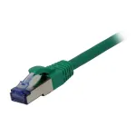 Paranduskaabel RJ45 - CAT6A 500Mhz - 0,25 m - roheline - S-STP(S/FTP) - AWG27 - LSZH - Synergy 21
