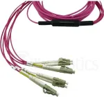 BlueOptics X66205-1-BO InfiniBand fiiberoptiline kaabel 1 m MPO 4x LC OM4