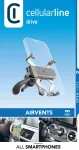 Cellularline Slide Fit - Universaalne autosse nutitelefoni hoidik lihtsa sisestamisega