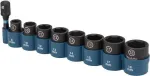 Makita E-16639 - l&ouml;&ouml;gipesade komplekt 3/8 8-osaline | sisaldab adapterit 1/4 (E-16639)