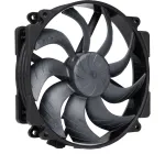 Noctua NF-A14x25r G2 PWM chromax.Must 140mm ventilaator
