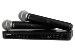 Shure BLX288E/SM58-H8E - juhtmevaba s&uuml;steem vastuv&otilde;tja ja kahe SM58 mikrofoniga