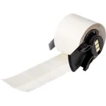Brady, M6-32-427, Vinyl, selbstlaminierend, Valge/Transparent, matt, 38.10 x 12.70(38.10) mm, for kaabel Diameter of 4.00 - 8.10 mm, permanent (250 E.) (174283)