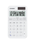 Kalkulaator CASIO SL-310YC tasku p&otilde;hi, 10-kohaline, aku/p&auml;ikeseenergia, valge