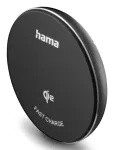 Hama 00201735 mobiilseadme laadija Nutitelefon Must USB Juhtmevaba laadimine Kiirlaadimine Siseruumides