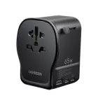 UGREEN S550 65W universaalne reisiadapter, 2x USB-C + USB-A, 55001