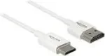 HDMI-kaabel DeLOCK 85140 0,25 m t&uuml;&uuml;p A t&uuml;&uuml;p C valge