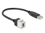 Keystone Moodul DeLOCK 86382 Lame Must Valge USB C