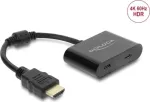 Adapter HDMI isane USB USB-C emasele DELOCK 63000, DisplayPort Alt Mode, 4K 60 Hz