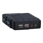Inter-Tech Argus KVM CS-41UA - KVM-/Audio-l&uuml;liti - 4 x KVM/Audio - 1 kohalik kasutaja - Lauapealne (88887167)