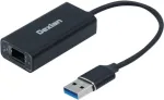Ethernet USB 3.0 adapter Dexlan 310765, alumiiniumkorpus, Gigabit LAN