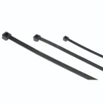 Hama 00221002 kaablivitsade komplekt, 2,5x100/150/200 mm, must, 150 tk