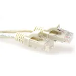 ACT Ivory 30 meetri U/UTP CAT6 patch-kaabel purunemiskindla konnektorikaitsega ja RJ45-pistikutega