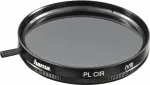 Hama Polariseeriv filter, ringikujuline, 62,0 mm, kaetud, must 62 mm
