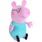 Pehme pl&uuml;&uuml;sist m&auml;nguasi SIMBA Peppa Pig Papa Pig, 37 cm, pl&uuml;&uuml;sfguur kaisutamiseks ja m&auml;ngimiseks