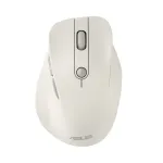 Juhtmevaba paremak&auml;eline hiir ASUS MD105 MK-WH &mdash; RF + Bluetooth, 2400 DPI, ratas, aku, beež