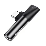 Baseus Audio Adapter USB-C kuni Mini Jack 3.5mm + USB-C (must)