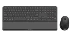 Philips 6000 seeria SPT6607B/31 klaviatuur koos hiirega Universaalne RF Wireless + Bluetooth Must