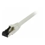 Synergy21 patch-kaabel RJ45, CAT8.1 2000Mhz, 0,25m, valge, S-STP(S/FTP), TPE/LSZH(SuperFlex), AWG26