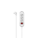 Hama 00223031 Nutikas pistikupesadega pikendusjuhe 3 vahelduvvoolupistikupesa 1,5 m
