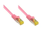 V&otilde;rgukaabel Alcasa 50m Cat7 RJ-45 magenta S/FTP (S-STP)
