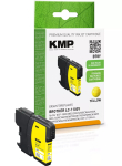 Kassett KMP Brother LC-1100Y kollane taastoodetud