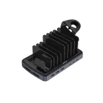 Unitek P1207B laadimisjaam, 3x USB-A 20W + 3x USB-C PD 60W, 80 W, must