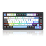 Klaviatuur REDRAGON K732WLB-RGB-PRO URANUS PRO &mdash; 65% mehaaniline, USB + RF juhtmevaba + Bluetooth, QWERTY, inglise paigutus, 1,5 m kaabel, must/valge