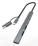 USB-jaotur Inca IUTP-06TX Type-A USB-C 5000 Mbit/s Hall