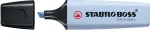 STABILO Boss Original Pastel Highlighter - Cloudy Blue - 1 Piece - Chisel Tip - 2 mm / 5 mm