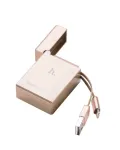 Hoco Apple Lighter UPL17 Gold USB-A to Lightning kaabel 1,2 m
