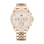 Tommy Hilfiger Women's Pippa Quartz Watch 1782224 38mm Silver Stainless Steel Mesh