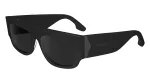 Victoria Beckham VB666S5516001 Naiste ruudukujulised p&auml;ikeseprillid - must atsetaatraam, mustad pol&uuml;karbonaat l&auml;&auml;tsed, 55/16/145 mm