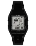 TIMEX Meeste Solar Kvartskell TW2W96500 36mm Roostevabast Terasest Korpuse Rohelise Kangast Rihmaga