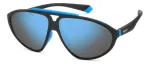 Polaroid PLD2151/S Unisex Pilot P&auml;ikeseprillid - Must raam, hall polariseeritud l&auml;&auml;ts 62mm